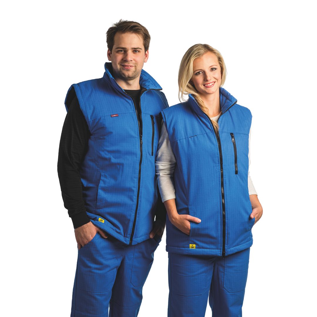 ESD insulated vests